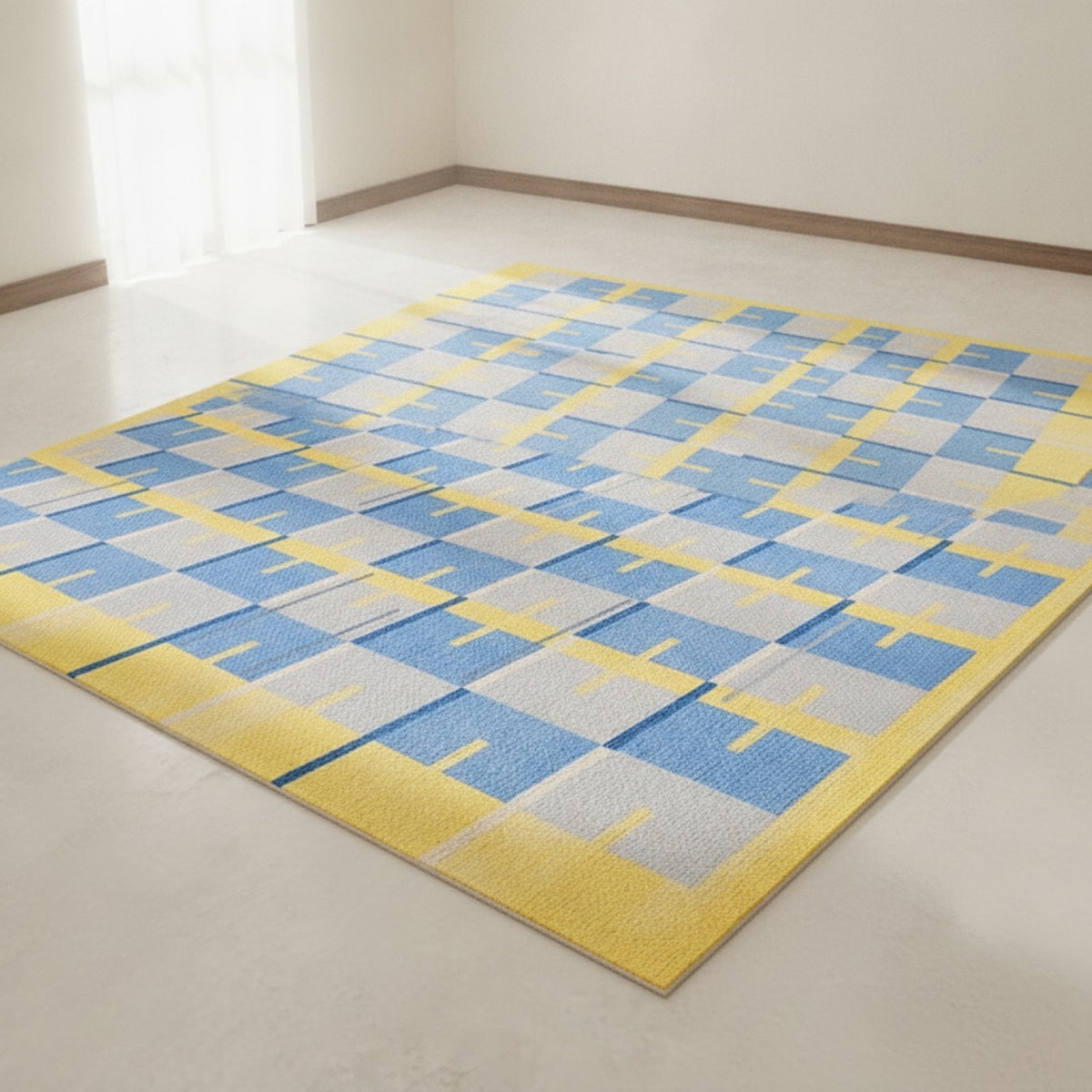 Tapis Marocain  Moelleux pour Salon et Chambre - Grande Surface, Doux et Lavable