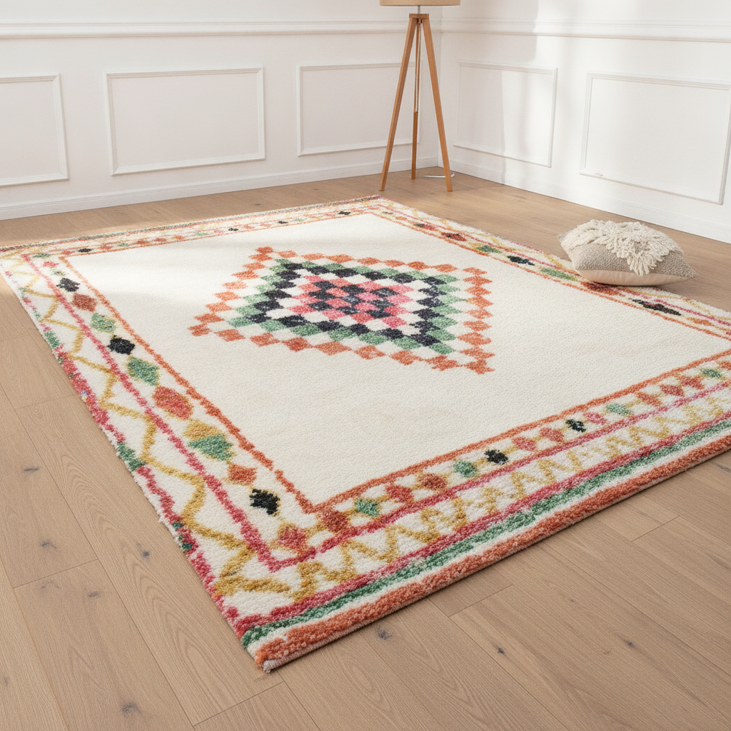 Tapis berbère doux salon