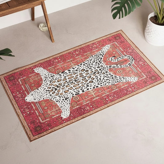 Tapis Marocain Ethnique Doux et Lavable pour Salon et Chambre