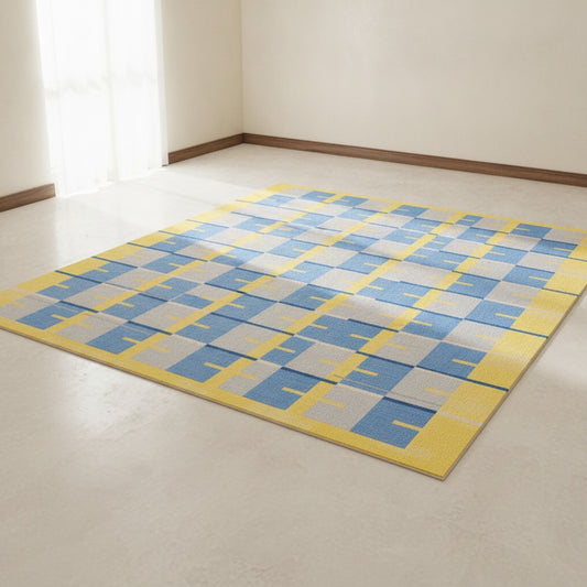 Tapis Marocain Vert Moelleux pour Salon et Chambre - Grande Surface, Doux et Lavable